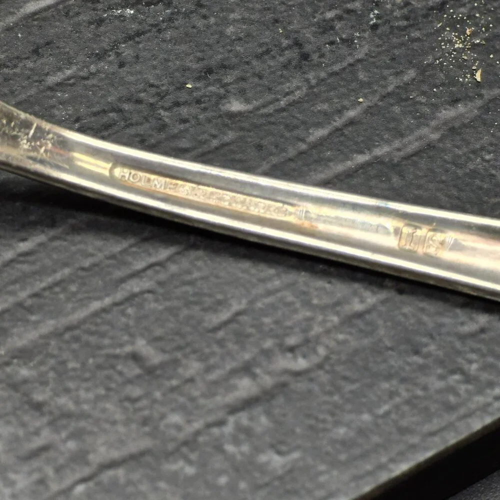 Vintage Holmes & Edwards Silverplate Pie Server With Floral Cutout Design HS266